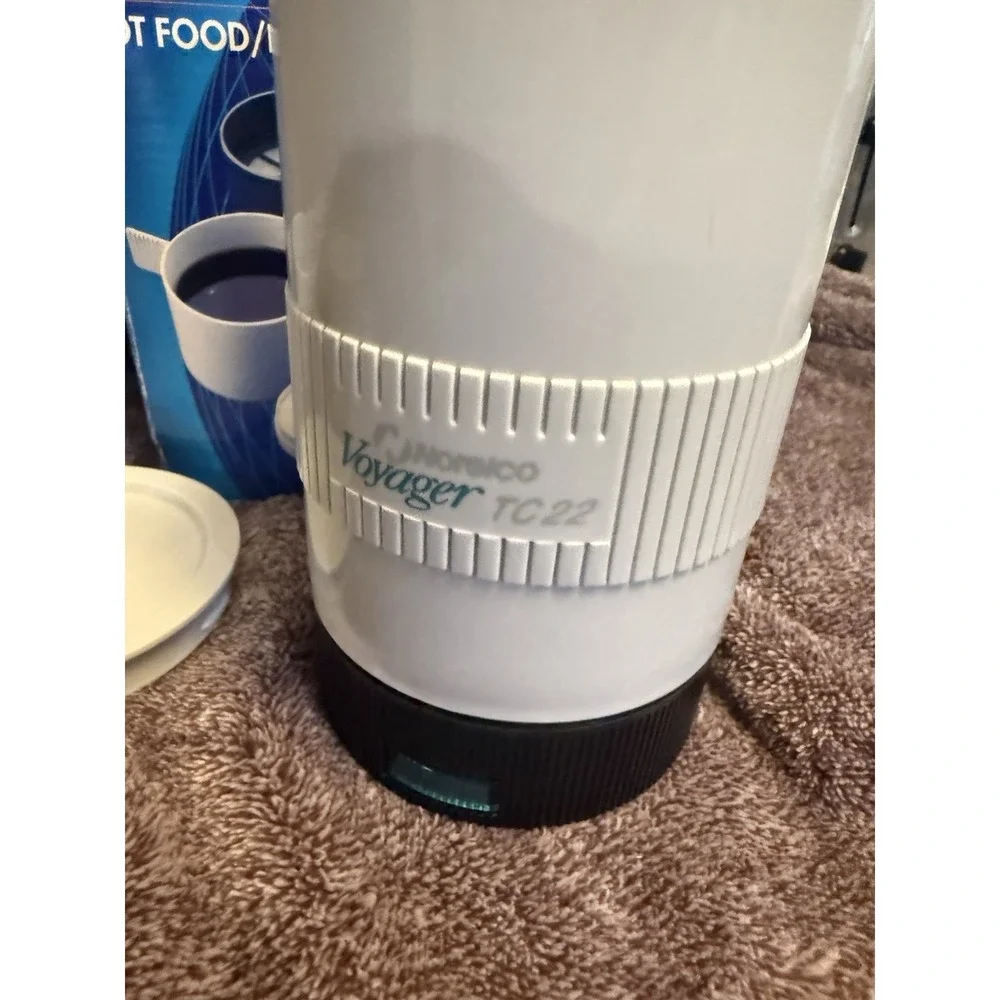 NORELCO Hot Stuff Travel, Work Hot Food Beverage Maker Model #TC22 1986